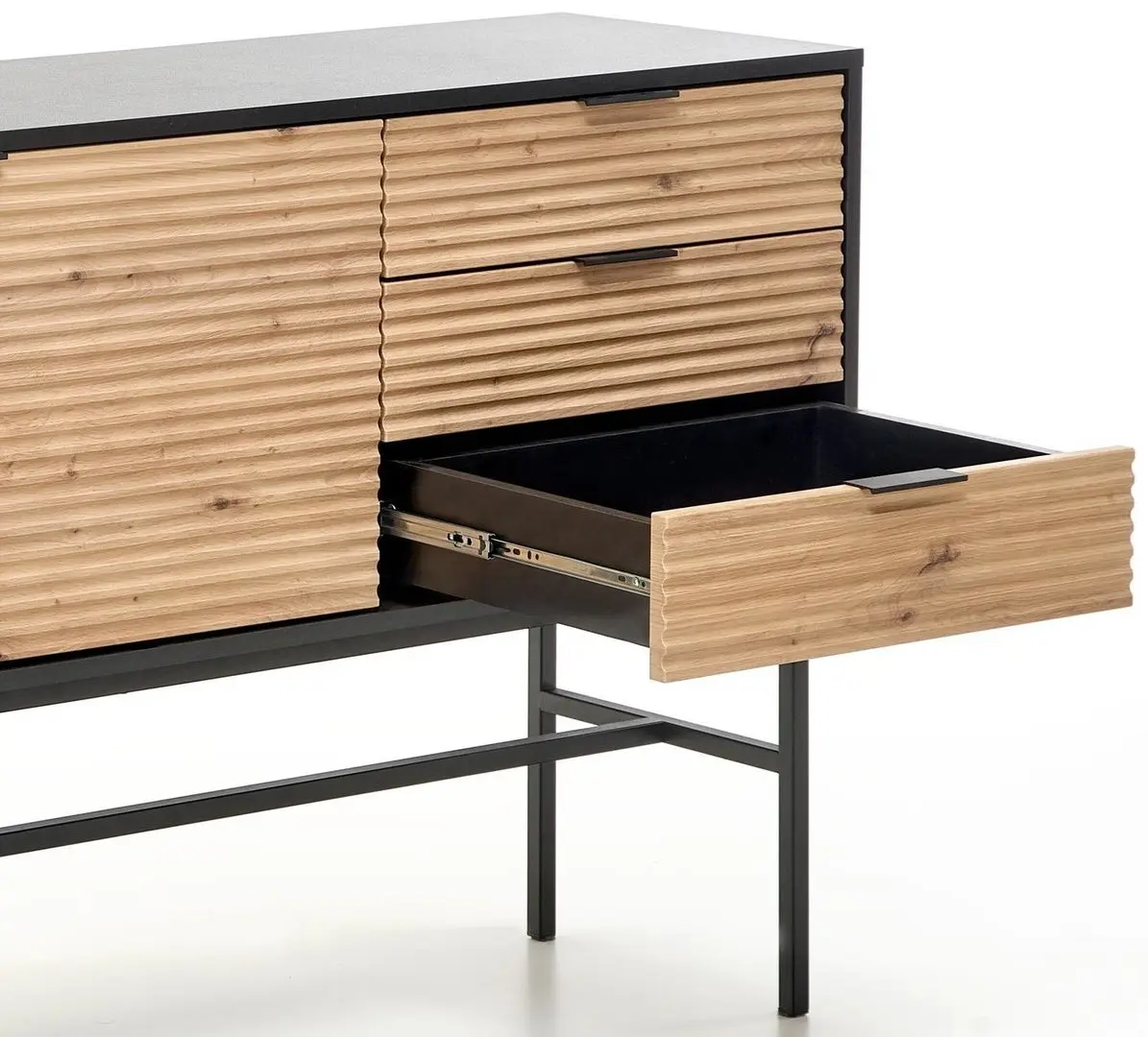 Tumba Halmar Murano KM-1 (Artisan Oak/Black)