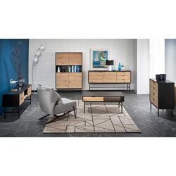 Tumba Halmar Murano KM-1 (Artisan Oak/Black) Thumb