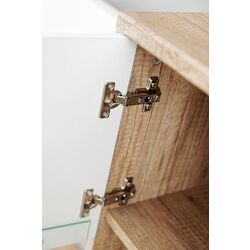 Comoda Halmar Saala (Monument Oak Matt/White Gloss) Thumb