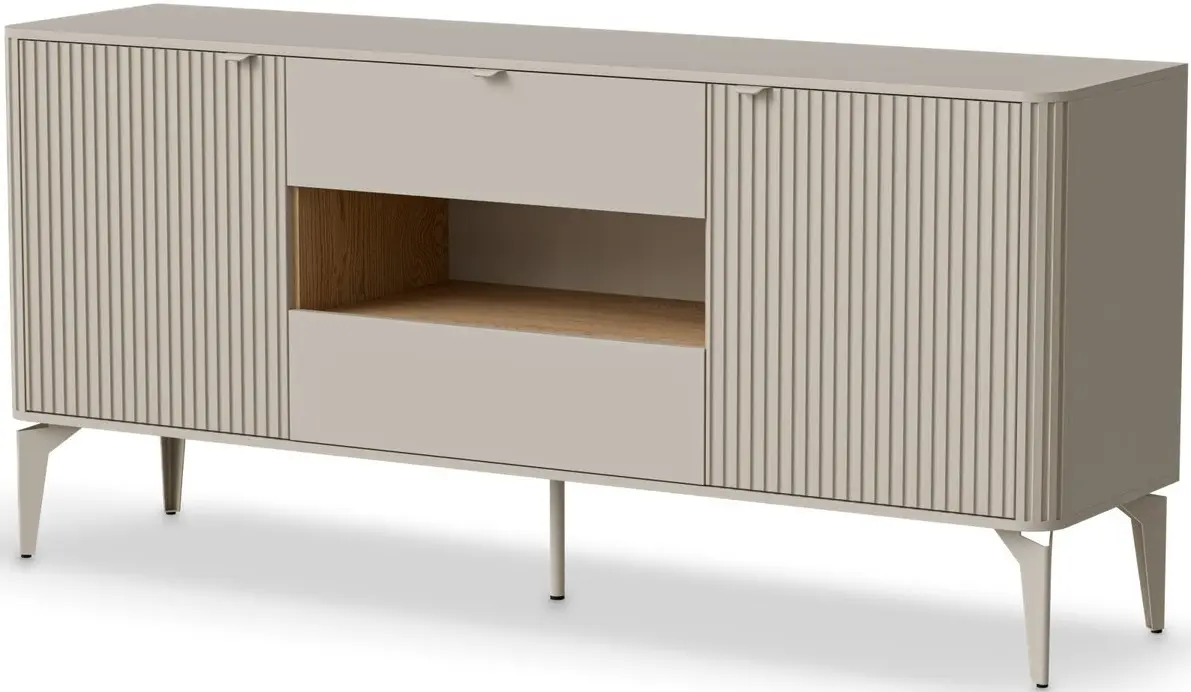 Tumba Halmar Beluci KM-1 (Cashmere/Cremona Oak) - 2