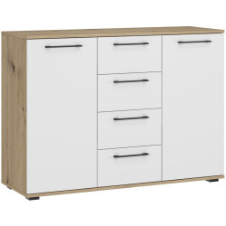 Tumba Halmar Formo KM-2 (Artisan Oak/White) Thumb