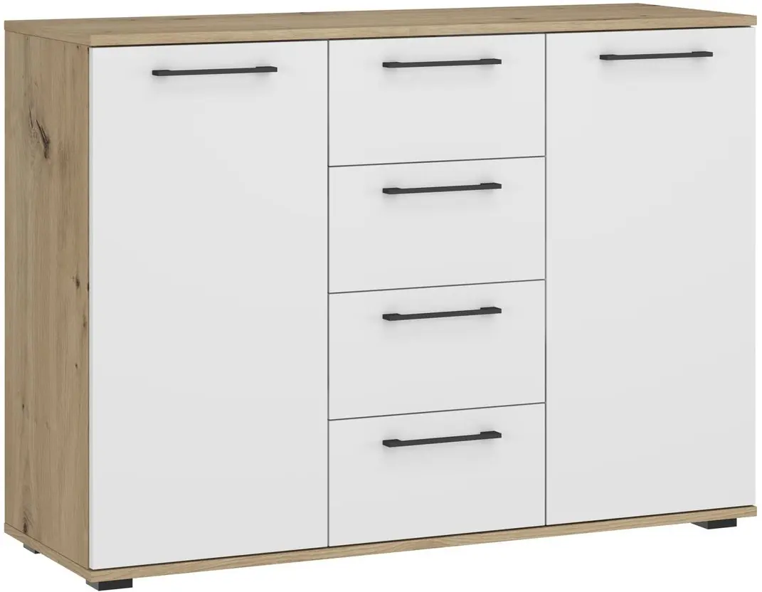 Tumba Halmar Formo KM-2 (Artisan Oak/White) - 2