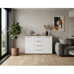 Tumba Halmar Formo KM-2 (Artisan Oak/White)