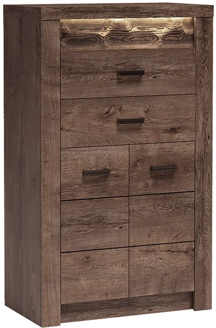 Тумба Halmar Indianapolis I-6 (Dark Ash Tree)