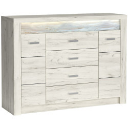 Тумба Halmar Indianapolis I-7 (Craft Oak White)
