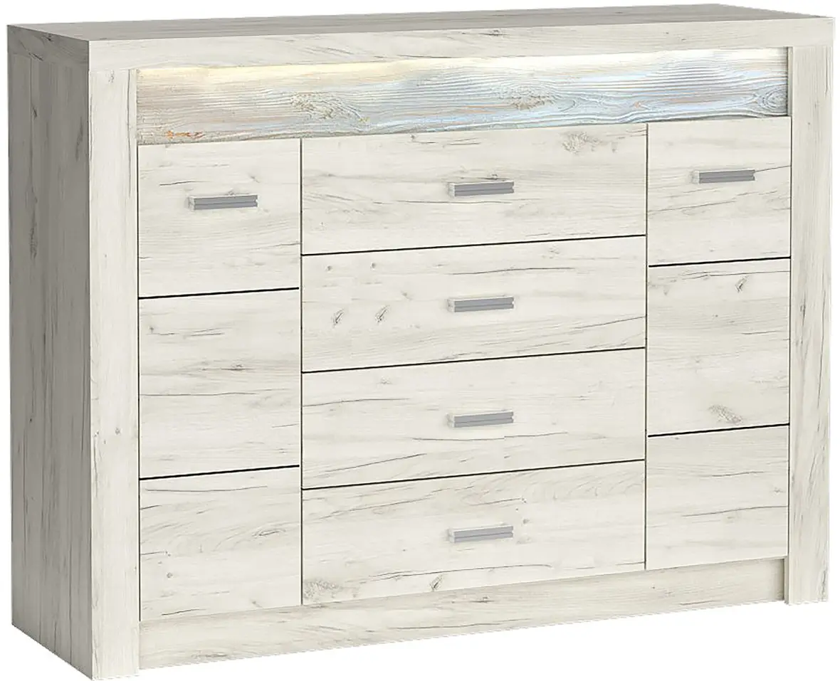 Тумба Halmar Indianapolis I-7 (Craft Oak White)