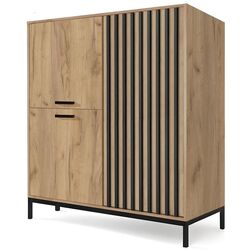 Tumba Halmar Lamino KM-2  (Craft Oak/Black) Thumb