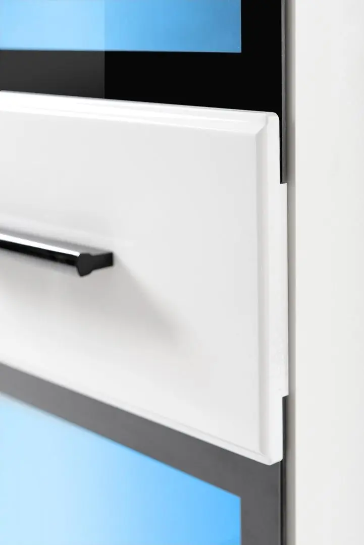 Tumba Halmar Lauren HB (White/White Gloss)