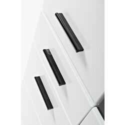 Tumba Halmar Lauren HB (White/White Gloss) Thumb