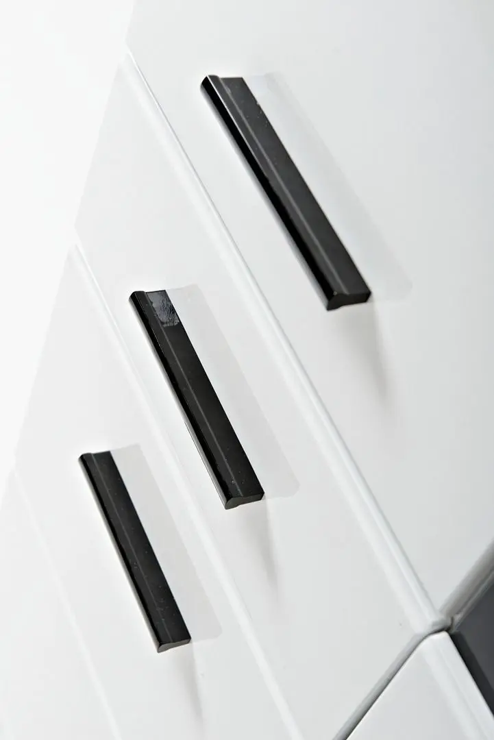 Tumba Halmar Lauren HB (White/White Gloss)