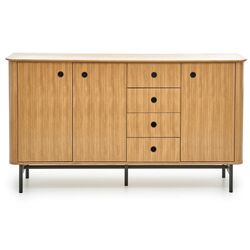 Тумба Halmar Smart KM-1 (Natural Oak/Black) Thumb