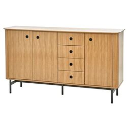 Tumba Halmar Smart KM-1 (Natural Oak/Black)