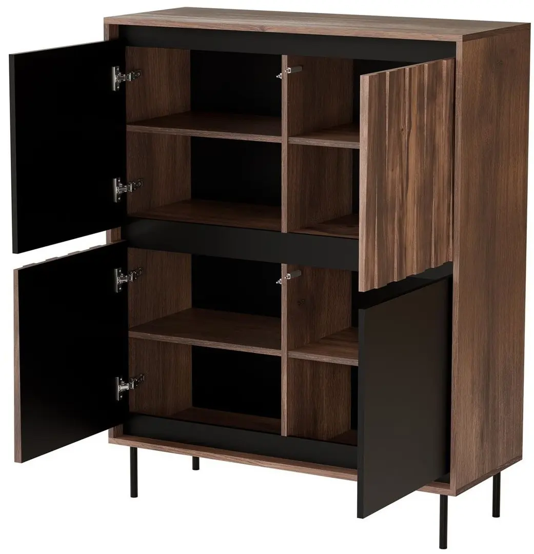 Tumba Halmar Swing KM-2 (Walnut/Black)