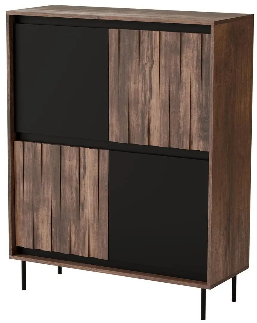 Tumba Halmar Swing KM-2 (Walnut/Black)