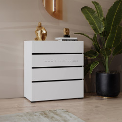 Comoda Helvetia Cross 249WMY28 (White/Black)