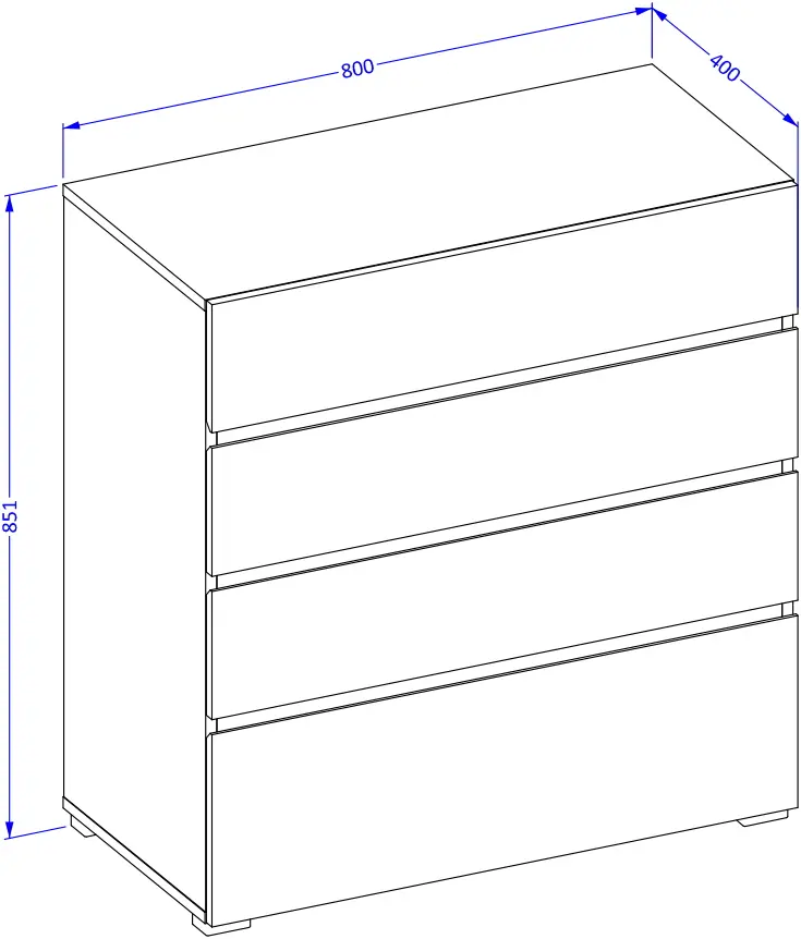 Comoda Helvetia Cross 249WMY28 (White/Black)