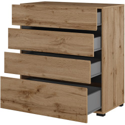 Comoda Helvetia Cross 24N6MY28 (Wotan Oak/Black) Thumb