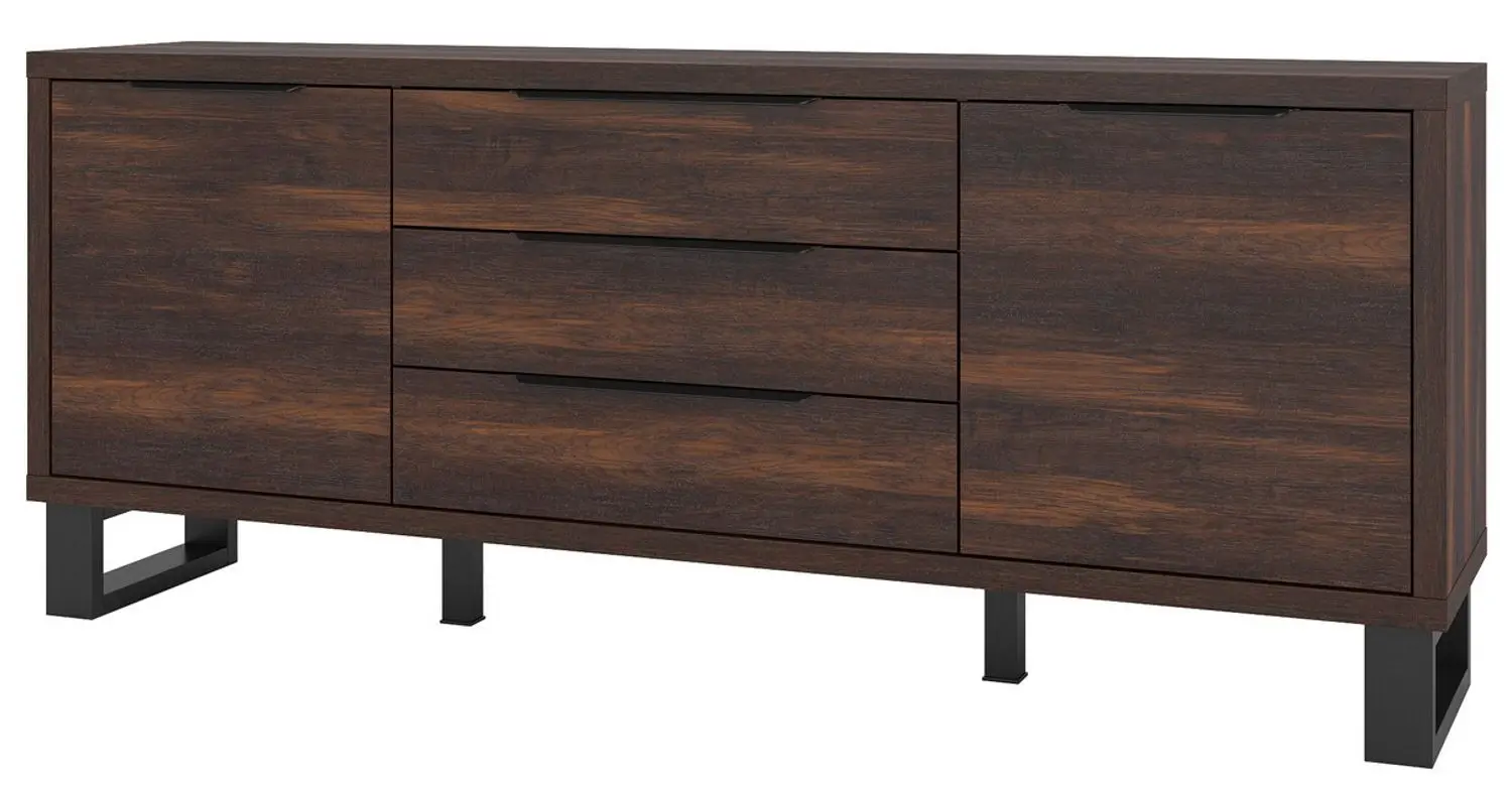 Tumba Helvetia Halle №25 2D3S (Wallace Oak/Black)