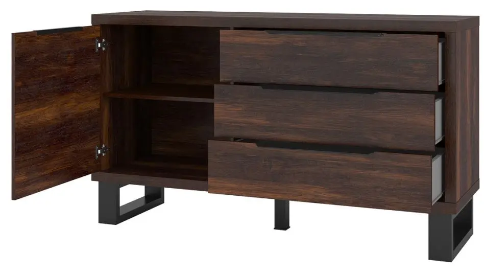 Tumba Helvetia Halle №47 1D3S (Wallace Oak/Black)