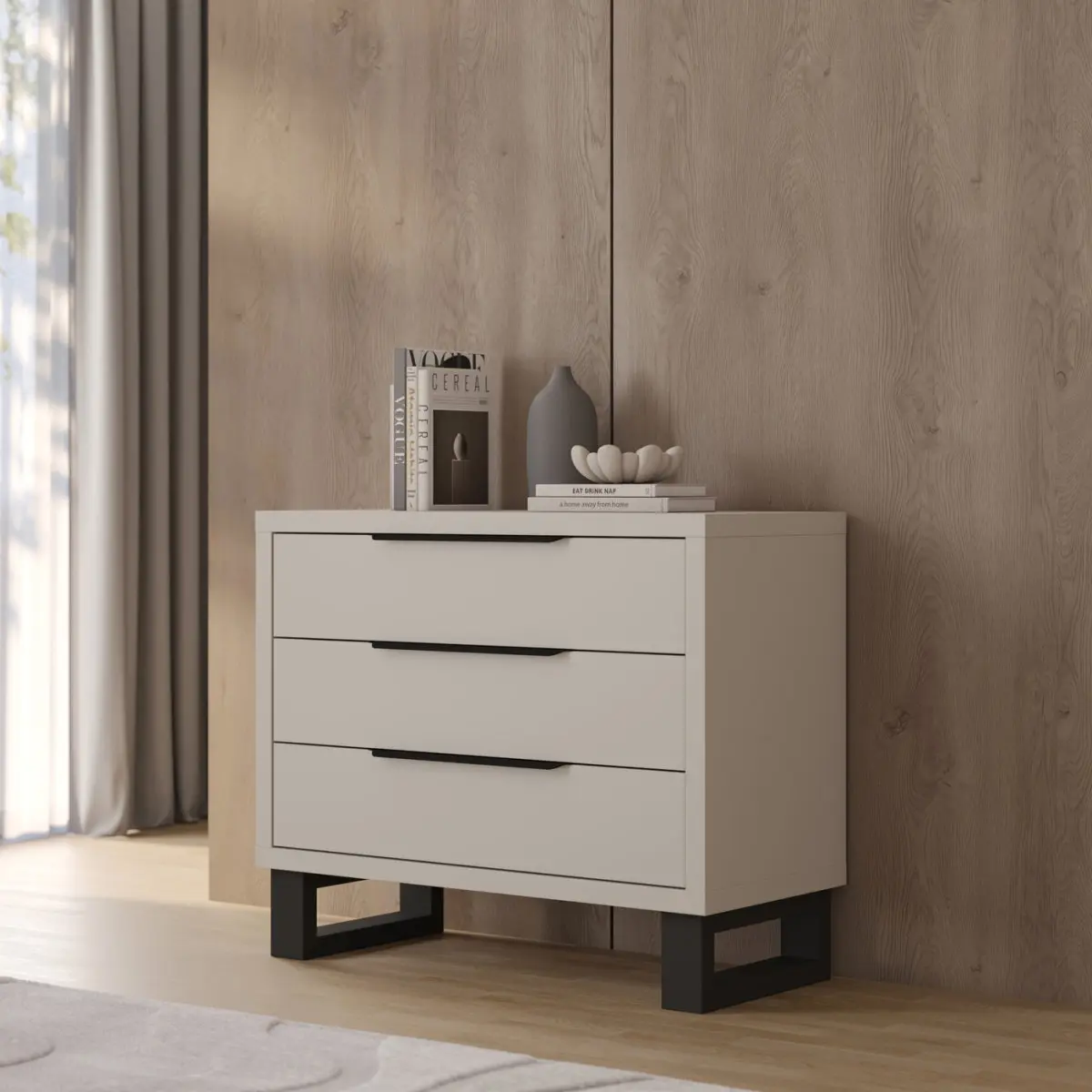 Comoda Helvetia Halle S 24KSNG27 (Cashmere) - 7