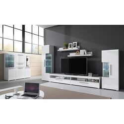 Tumba Helvetia India №46 4D1S (White/White Gloss) Thumb