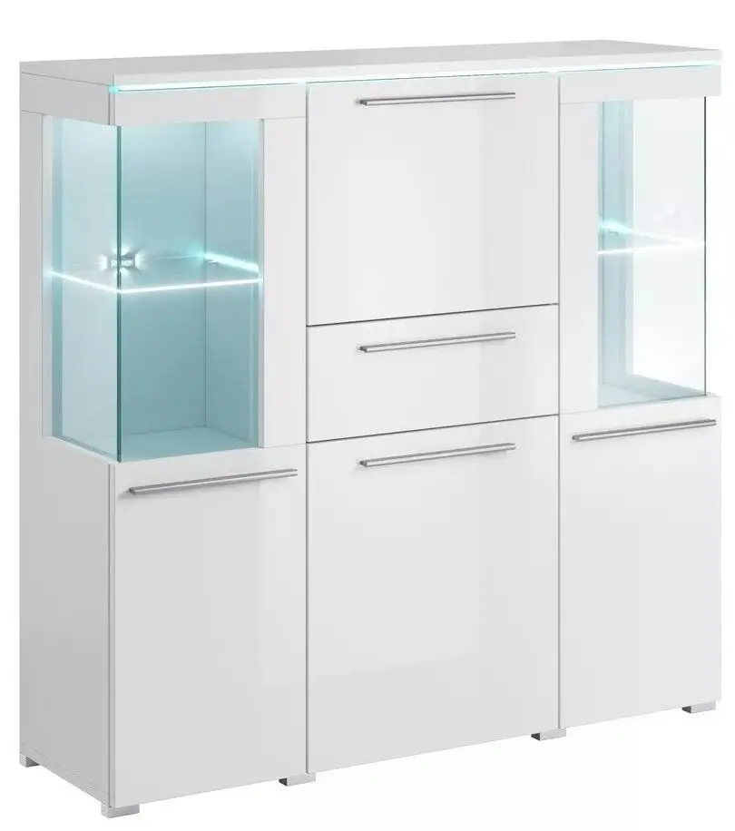 Tumba Helvetia India №46 4D1S (White/White Gloss)