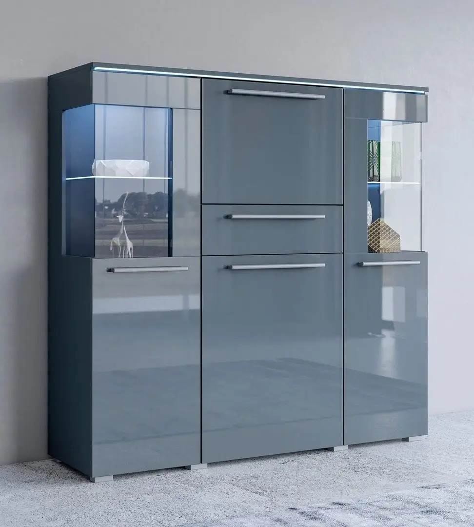 Tumba Helvetia India 4D1S (Gray/Gray Gloss)