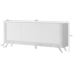 Тумба Helvetia Kasai 3D (Gold Oak/Cashmere) Thumb