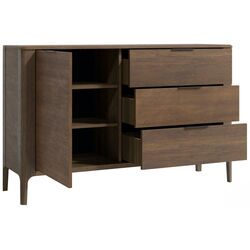 Тумба Helvetia Malawi 1D3S (Veneer Natural Oak) Thumb