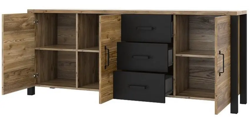 Tumba Helvetia Olin №47 3D3S (Spruce Appenzeller/Black Matt)