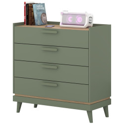 Комод Helvetia Scandi 24GDOH27 (Oiled Oak/Faded Green) Thumb