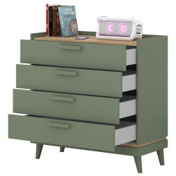Комод Helvetia Scandi 24GDOH27 (Oiled Oak/Faded Green) Thumb
