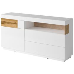 Tumba Helvetia Silke №47 1D3S (White/White Gloss/Wotan Oak)