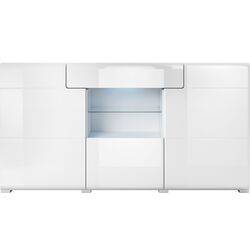 Тумба Helvetia Toldeo №26 3D1S (White/White Gloss) Thumb