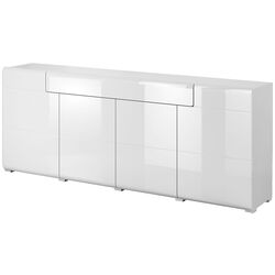 Tumba Helvetia Toledo №25 4D1S (White/White Gloss)