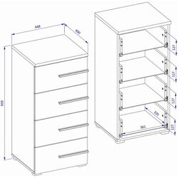Comoda Helvetia Violla 24DOLP27 4S (Oiled Oak) Thumb