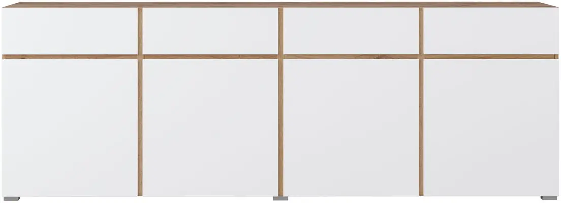 Tumba Helvetia 24N9MY25 (Wotan Oak/White)