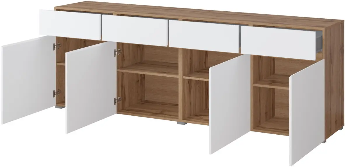 Tumba Helvetia 24N9MY25 (Wotan Oak/White)