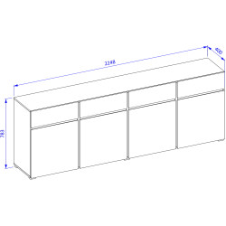 Tumba Helvetia 24N9MY25 (Wotan Oak/White) Thumb