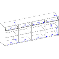 Tumba Helvetia 24N9MY25 (Wotan Oak/White) Thumb