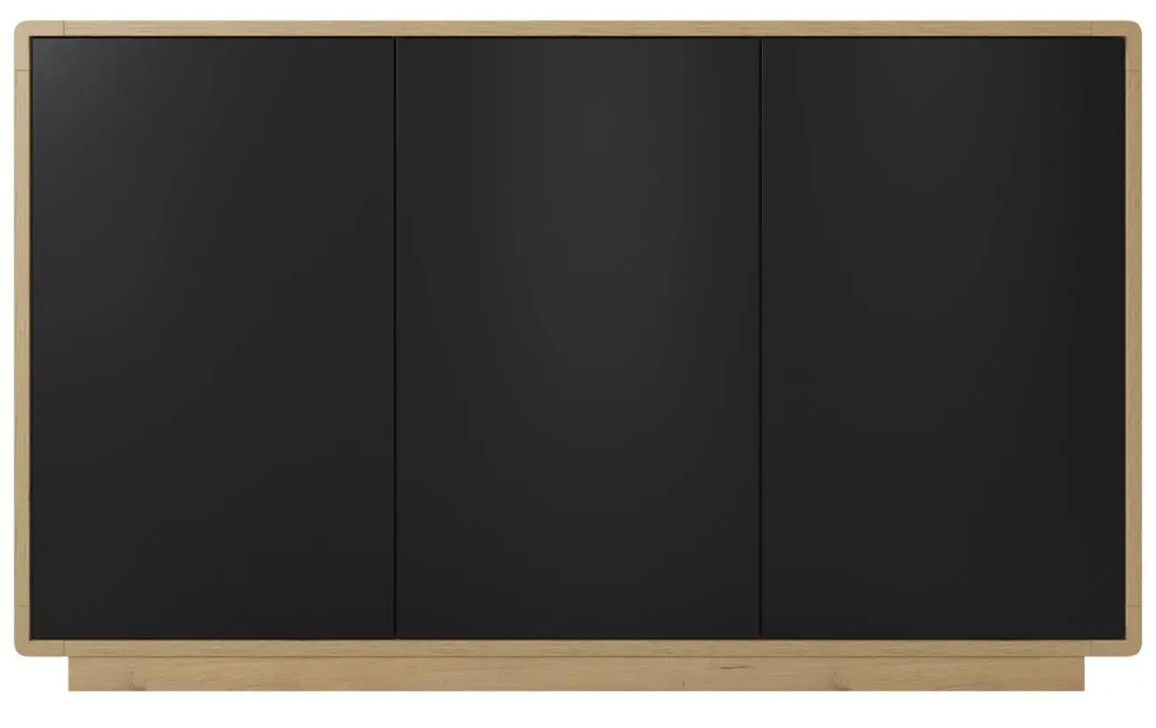 Тумба Helvetia Aston №43 3D (Black Matt/Taurus Oak)