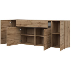 Tumba Helvetia Asymetric 24N0OA47 (Wotan Oak) Thumb