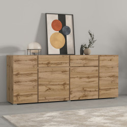 Tumba Helvetia Asymetric 24N0OA47 (Wotan Oak)