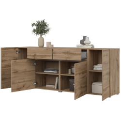 Tumba Helvetia Asymetric 24N0OA47 (Wotan Oak) Thumb