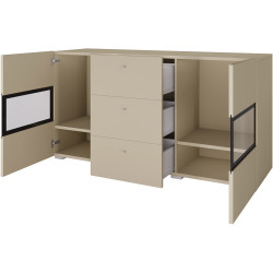 Tumba Helvetia Baros 2412BM26 (Light Beige/Black) Thumb