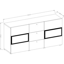 Tumba Helvetia Baros 2412BM26 (Light Beige/Black) Thumb