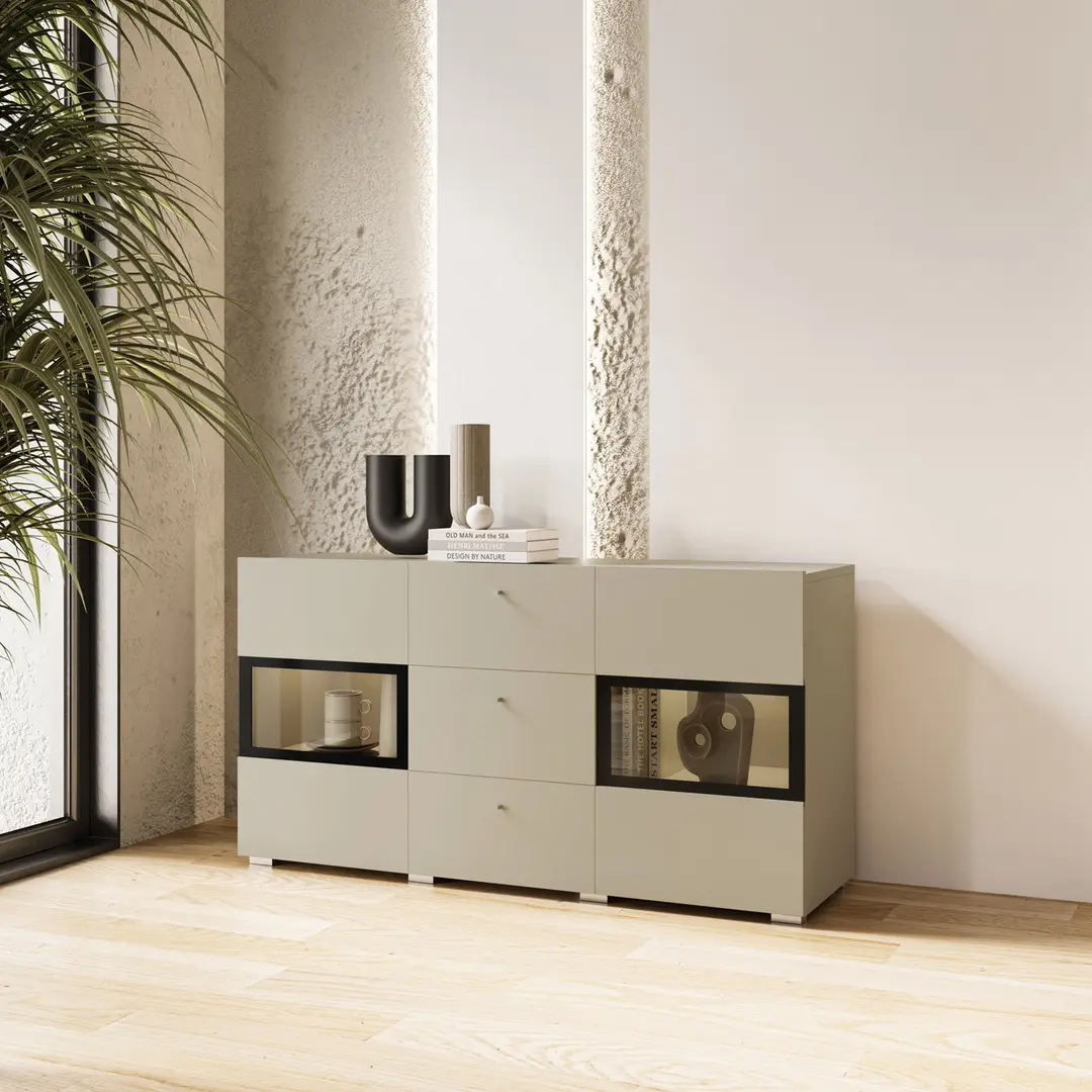 Tumba Helvetia Baros 2412BM26 (Light Beige/Black)