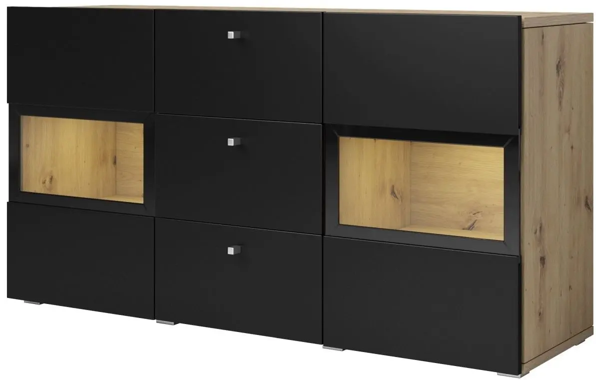 Tumba Helvetia Baros №26 2D3S (Artisan Oak/Black Matt)