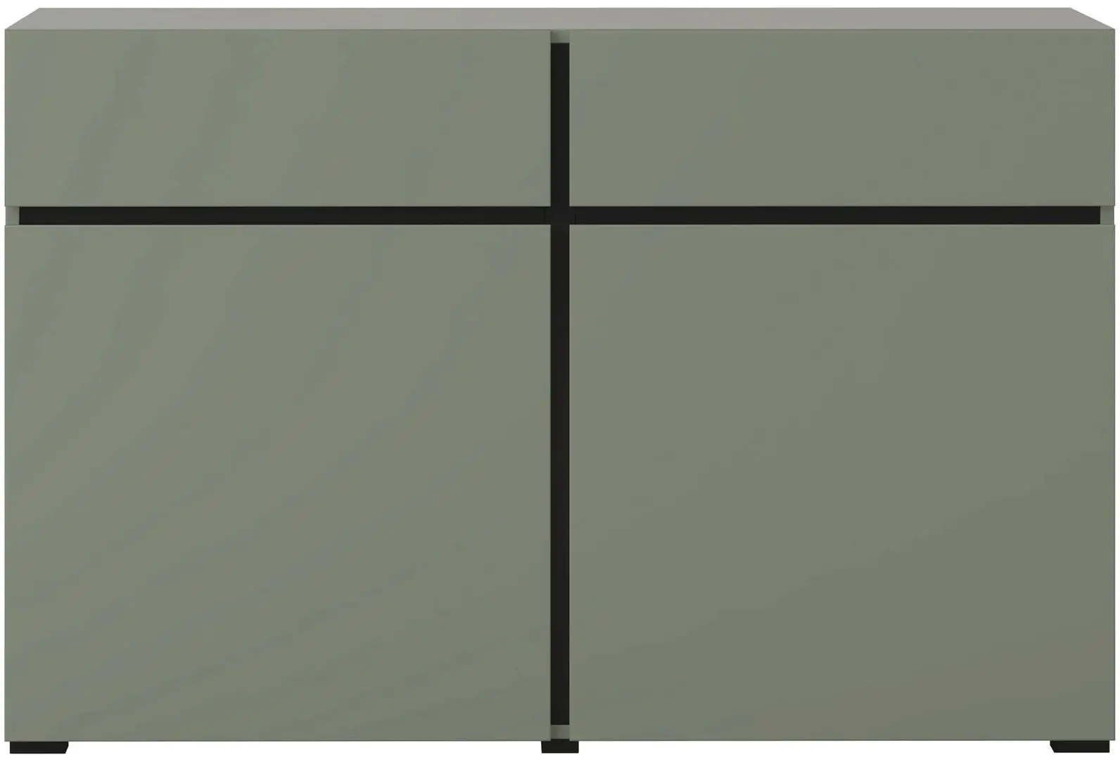 Тумба Helvetia Cross 24GWMY45 2D2S (Green/Black)