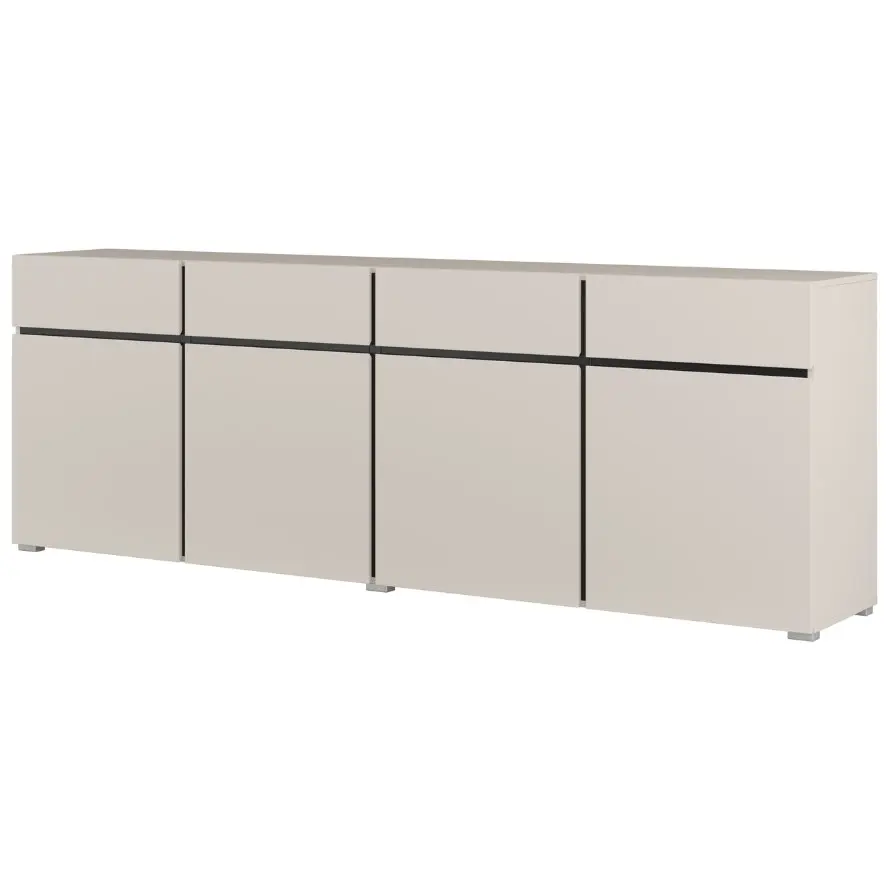Тумба Helvetia Cross 24KWMY25 (Cashmere/Black onyx) - 2